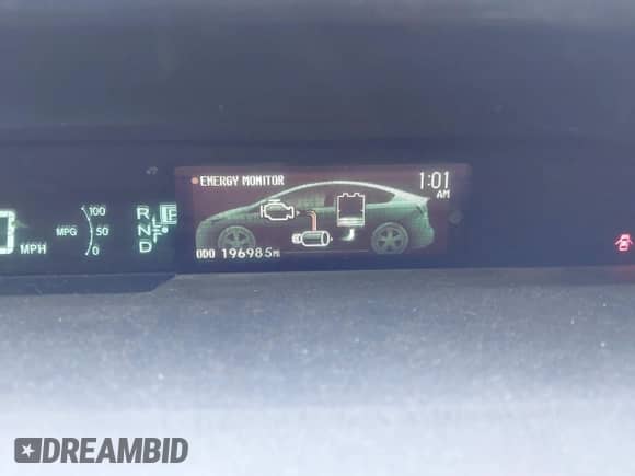 2012 Toyota Prius Three with VIN JTDKN3DUXC1558199, listed as a IAAI auction lot 42930026 with 196,985 mi miles and . Bid and sale history available at DreamBid. Image 15.