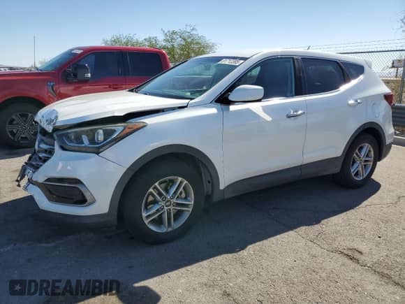 2017 Hyundai Santa Fe 2.4L с VIN 5XYZT3LB0HG393789, выставлен на аукционе Copart как лот 81712395 с пробегом 87 281 миль миль и Списание • Salvage title. История ставок и продаж доступна на DreamBid. Изображение 1.