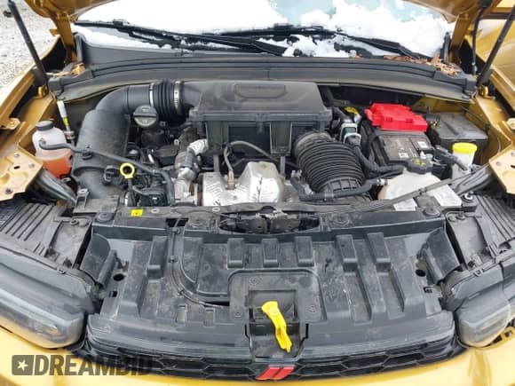 2024 Dodge Hornet GT with VIN ZACNDFAN4R3A13064, listed as a IAAI auction lot 41570863 with 34,558 mi miles and . Bid and sale history available at DreamBid. Image 10.