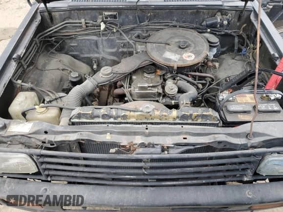 1987 Dodge RAM with VIN JB7FL54E9HP065758, listed as a Copart auction lot 41376385 with 274,850 mi miles and Clean title. Bid and sale history available at DreamBid. Image 11.