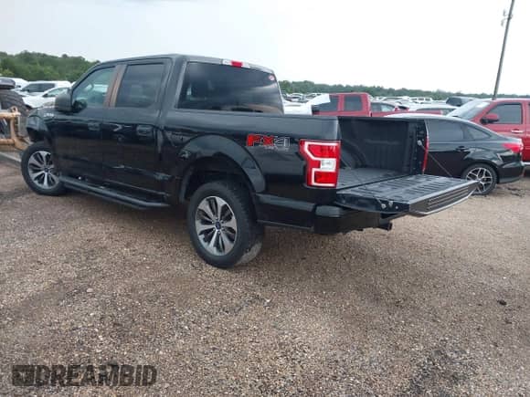 2019 Ford F-150 XL with VIN 1FTEW1E54KFB76726, listed as a IAAI auction lot 42970886 with 128,574 mi miles and . Bid and sale history available at DreamBid. Image 3.