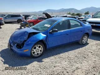 2005 Dodge Neon SXT with VIN 1B3ES56C35D216487, listed as a Copart auction lot 64118345 with 106,861 mi miles and Salvage title. Bid and sale history available at DreamBid. Image 1.