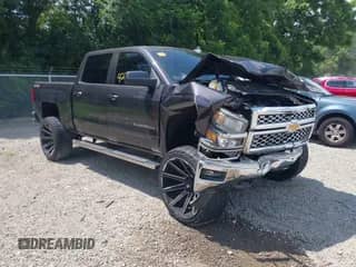 2015 Chevrolet Silverado 1500 LT with VIN 3GCUKREC8FG106137, listed as a IAAI auction lot 42711675 with 154,360 mi miles and . Bid and sale history available at DreamBid. Image 1.