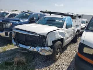 2017 Chevrolet Silverado 1500 Work Truck with VIN 1GCNCNEH8HZ204805, listed as a Copart auction lot 64463025 with 167,292 mi miles and Salvage title. Bid and sale history available at DreamBid. Image 1.