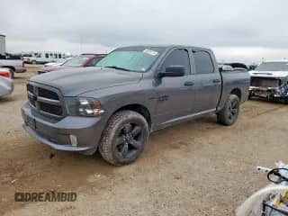 2020 Ram 1500 Tradesman z VIN 1C6RR7KT1LS155816, wystawiony jako Copart lot #66639715 z przebiegiem 55 160 mil mil oraz Czysty tytuł • Clean title. Historia ofert i sprzedaży dostępna na DreamBid. Obrazek 1.