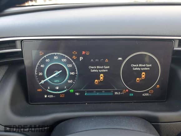 2023 Hyundai Tucson Limited с VIN KM8JECA10PU135539, выставлен на аукционе Copart как лот 65562115 с пробегом 6 205 миль миль и Списание • Salvage title. История ставок и продаж доступна на DreamBid. Изображение 9.