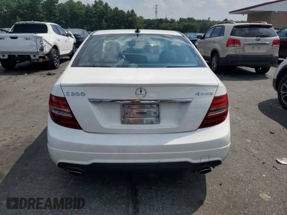 2014 Mercedes-Benz C 300 Sport with VIN WDDGF8AB7EA931775, listed as a Copart auction lot 65038065 with 222,995 mi miles and Salvage title. Bid and sale history available at DreamBid. Image 6.