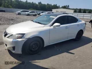 2012 Lexus IS 250 z VIN JTHCF5C29C5060645, wystawiony jako Copart lot #68281465 z przebiegiem 223 065 mil mil oraz Szkoda całkowita • Salvage title. Historia ofert i sprzedaży dostępna na DreamBid. Obrazek 1.