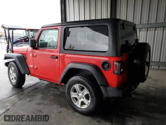 2019 Jeep Wrangler Sport S with VIN 1C4GJXAN9KW542258, listed as a Copart auction lot 36068093 with 6,945 mi miles and . Bid and sale history available at DreamBid. Image 2.