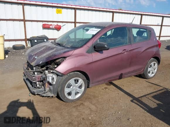 2020 Chevrolet Spark LS with VIN KL8CB6SA6LC463532, listed as a IAAI auction lot 42816442 with 84,371 mi miles and . Bid and sale history available at DreamBid. Image 18.