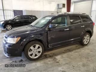 2011 Dodge Journey Crew z VIN 3D4PH3FG2BT512154, wystawiony jako Copart lot #68111915 z przebiegiem 118 137 mil mil oraz Szkoda całkowita • Salvage title. Historia ofert i sprzedaży dostępna na DreamBid. Obrazek 1.