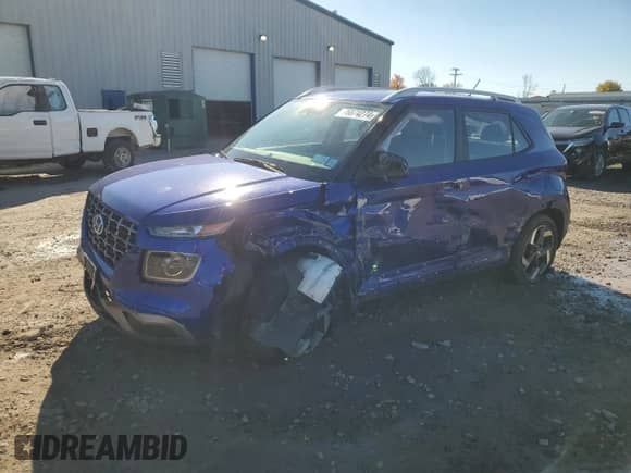 2023 Hyundai Venue Limited с VIN KMHRC8A35PU265565, выставлен на аукционе Copart как лот 76874274 с пробегом 18 196 миль миль и Списание • Salvage title. История ставок и продаж доступна на DreamBid. Изображение 1.