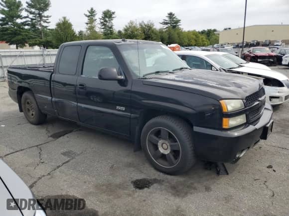 2003 Chevrolet Silverado SS with VIN 2GCEK19N231343809, listed as a Copart auction lot 71425635 with 164,928 mi miles and Salvage title. Bid and sale history available at DreamBid. Image 4.