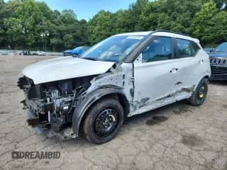 2023 Nissan Kicks SR with VIN 3N1CP5DV2PL479324, listed as a Copart auction lot 65355295 with 28,603 mi miles and Salvage title. Bid and sale history available at DreamBid. Image 1.