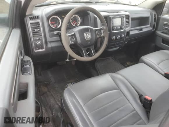 2018 Ram 1500 Tradesman with VIN 3C6JR6DGXJG244117, listed as a Copart auction lot 81592015 with 120,985 mi miles and Salvage title. Bid and sale history available at DreamBid. Image 8.