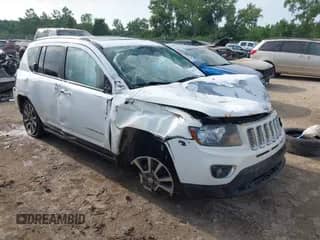 2016 Jeep Compass High Altitude with VIN 1C4NJCEA1GD800668, listed as a IAAI auction lot 42807947 with 150,503 mi miles and . Bid and sale history available at DreamBid. Image 1.
