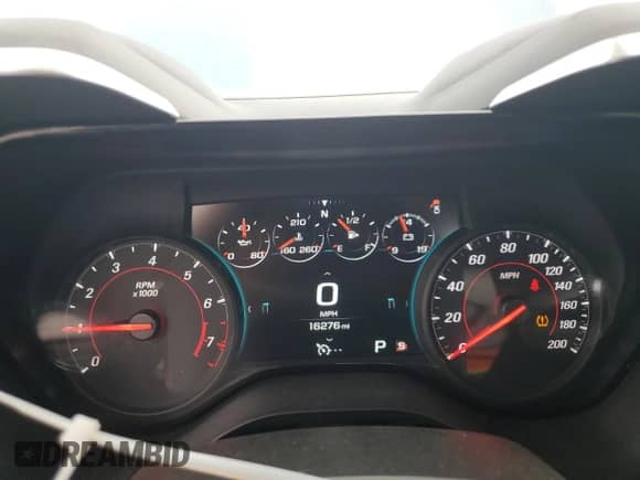 2018 Chevrolet Camaro 2SS с VIN 1G1FH3D73J0149203, выставлен на аукционе Copart как лот 69287905 с пробегом 16 276 миль миль и Списание • Salvage title. История ставок и продаж доступна на DreamBid. Изображение 9.