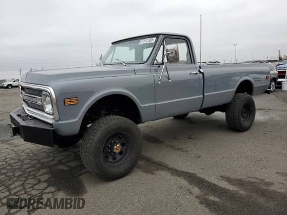 1970 Chevrolet Silverado 1500 z VIN KE240Z156296, wystawiony jako Copart lot #87512765 z przebiegiem 97 529 mil mil oraz Czysty tytuł • Clean title. Historia ofert i sprzedaży dostępna na DreamBid. Obrazek 1.