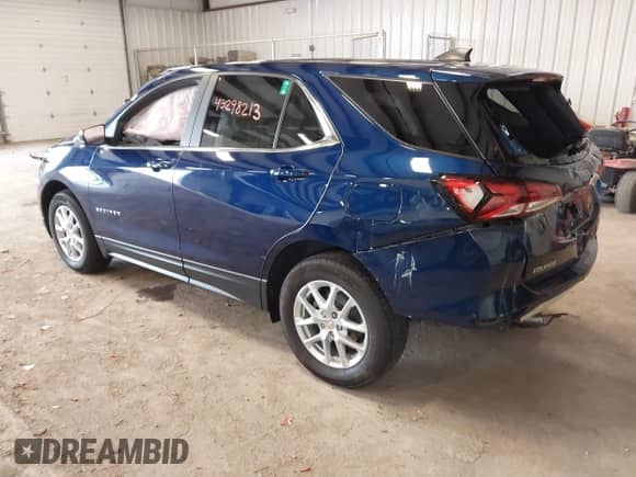 2022 Chevrolet Equinox LT с VIN 3GNAXKEV6NL270691, выставлен на аукционе IAAI как лот 43298213 с пробегом 26 311 миль миль и . История ставок и продаж доступна на DreamBid. Изображение 3.