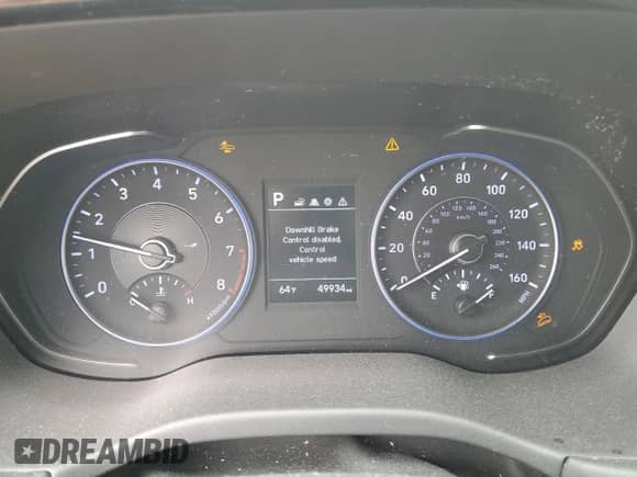 2022 Hyundai Palisade SE z VIN KM8R1DHE0NU438783, wystawiony jako Copart lot #58986475 z przebiegiem 49 934 mil mil oraz Nie do naprawy • Non repairable. Historia ofert i sprzedaży dostępna na DreamBid. Obrazek 9.