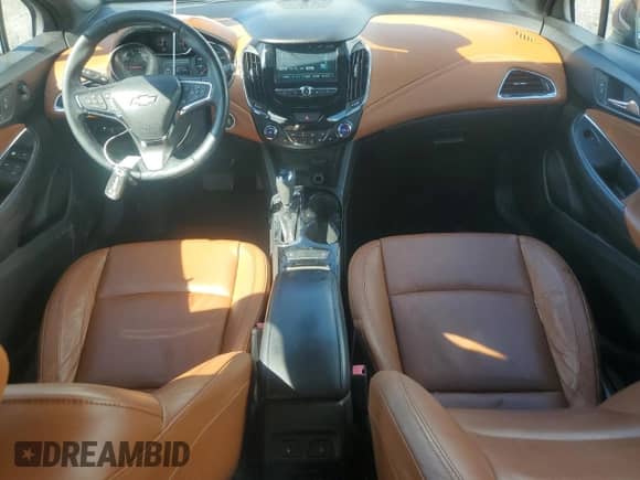 2018 Chevrolet Cruze Premier with VIN 1G1BF5SM5J7171283, listed as a Copart auction lot 81556795 with 96,372 mi miles and Salvage title. Bid and sale history available at DreamBid. Image 8.