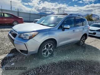 2015 Subaru Forester XT Premium with VIN JF2SJGDCXFH419729, listed as a Copart auction lot 86141895 with 93,532 mi miles and Salvage title. Bid and sale history available at DreamBid. Image 1.