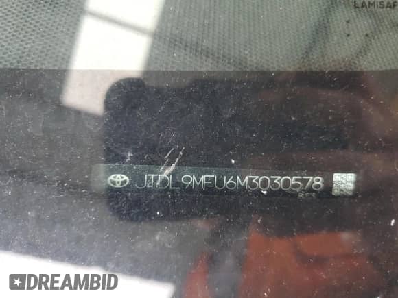 2021 Toyota Prius LE with VIN JTDL9MFU6M3030578, listed as a Copart auction lot 51112005 with 91,141 mi miles and Non repairable. Bid and sale history available at DreamBid. Image 12.