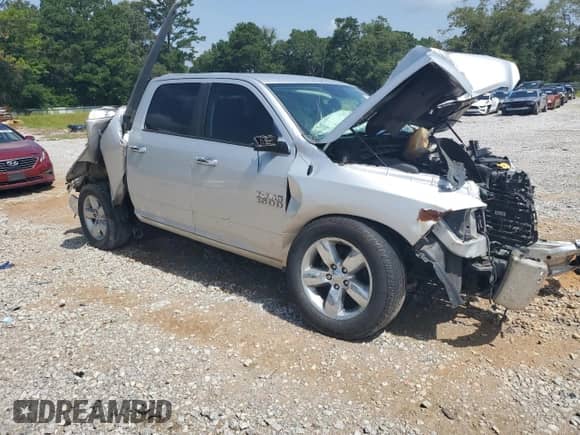 2016 Ram 1500 Lone Star with VIN 1C6RR7LMXGS130703, listed as a Copart auction lot 63228875 with Not provided miles and Salvage title. Bid and sale history available at DreamBid. Image 4.