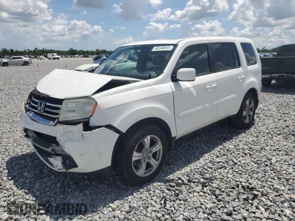 2015 Honda Pilot EX-L with VIN 5FNYF3H7XFB031822, listed as a Copart auction lot 60548845 with 144,353 mi miles and Non repairable. Bid and sale history available at DreamBid. Image 1.