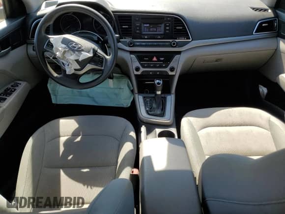 2017 Hyundai Elantra SE with VIN KMHD74LF4HU093612, listed as a Copart auction lot 86871945 with 161,741 mi miles and Salvage title. Bid and sale history available at DreamBid. Image 8.