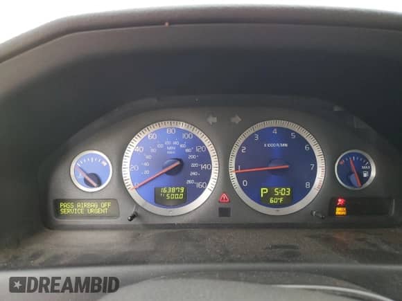 2006 Volvo S60 2.5L Turbo R с VIN YV1RH527662507371, выставлен на аукционе Copart как лот 80372214 с пробегом 163 879 миль миль и Списание • Salvage title. История ставок и продаж доступна на DreamBid. Изображение 9.