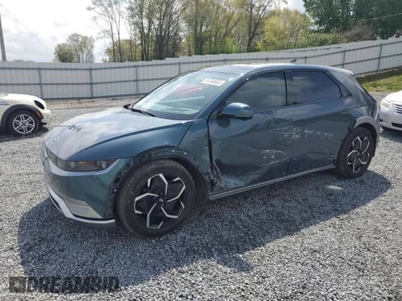 2023 Hyundai Ioniq 5 Limited with VIN KM8KR4AE7PU199689, listed as a Copart auction lot 51244665 with 12,602 mi miles and Salvage title. Bid and sale history available at DreamBid. Image 1.