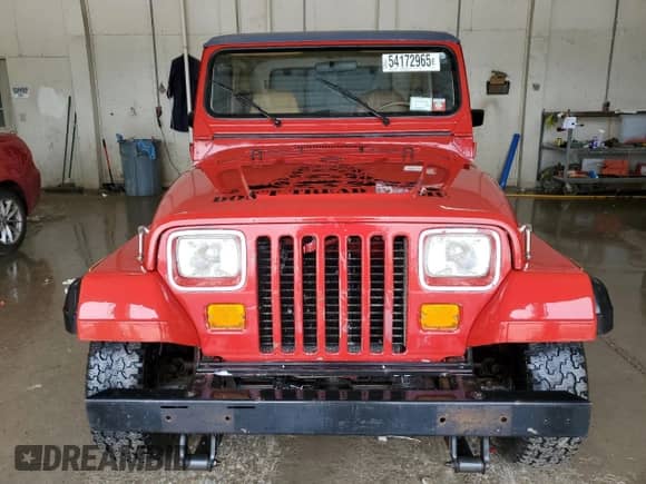 1988 Jeep Wrangler with VIN 2BCCV8111JB525624, listed as a Copart auction lot 54172965 with 247,456 mi miles and Salvage title. Bid and sale history available at DreamBid. Image 5.