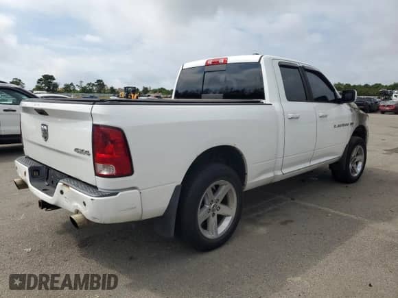 2012 Ram 1500 Sport with VIN 1C6RD7HT8CS276526, listed as a Copart auction lot 69821095 with Not provided miles and Salvage title. Bid and sale history available at DreamBid. Image 3.