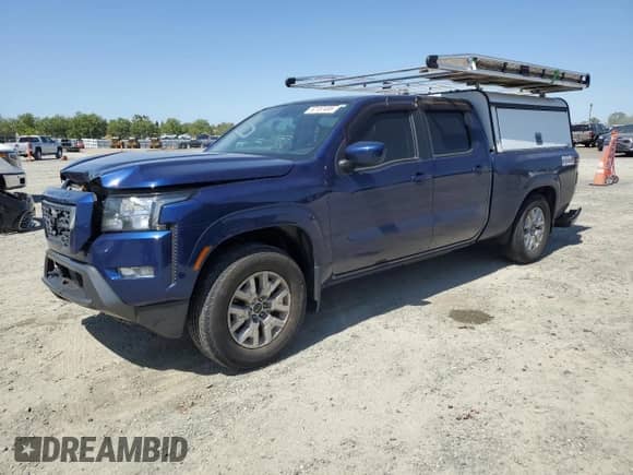 2022 Nissan Frontier S with VIN 1N6ED1FK7NN676588, listed as a Copart auction lot 52157495 with 47,732 mi miles and Salvage title. Bid and sale history available at DreamBid. Image 1.