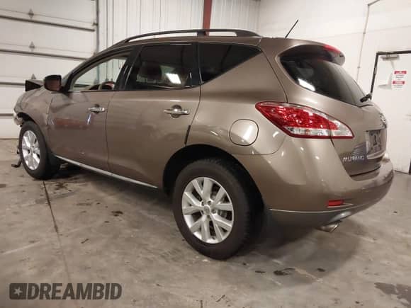 2012 Nissan Murano S with VIN JN8AZ1MW6CW236737, listed as a IAAI auction lot 42593907 with 117,000 mi miles and . Bid and sale history available at DreamBid. Image 3.