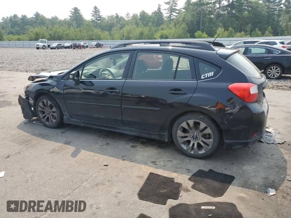 2015 Subaru Impreza Special Sports Premium with VIN JF1GPAY67FH326919, listed as a Copart auction lot 67341425 with 128,813 mi miles and Salvage title. Bid and sale history available at DreamBid. Image 2.