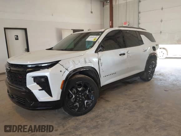 2024 Chevrolet Traverse FWD RS с VIN 1GNERLKS9RJ221266, выставлен на аукционе IAAI как лот 42822582 с пробегом 13 329 миль миль и . История ставок и продаж доступна на DreamBid. Изображение 2.