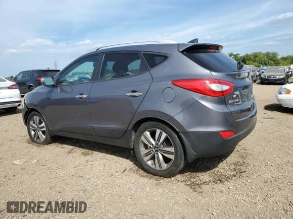 2015 Hyundai Tucson SE z VIN KM8JUCAG5FU026922, wystawiony jako Copart lot #80523575 z przebiegiem 96 176 mil mil oraz Szkoda całkowita • Salvage title. Historia ofert i sprzedaży dostępna na DreamBid. Obrazek 2.