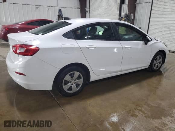 2018 Chevrolet Cruze LS with VIN 1G1BB5SM8J7197016, listed as a Copart auction lot 70255035 with 70,163 mi miles and Salvage title. Bid and sale history available at DreamBid. Image 3.