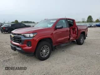 2024 Chevrolet Colorado 4WD LT с VIN 1GCPTCEK1R1112685, выставлен на аукционе Copart как лот 81479105 с пробегом 20 352 миль миль и Списание • Salvage title. История ставок и продаж доступна на DreamBid. Изображение 1.
