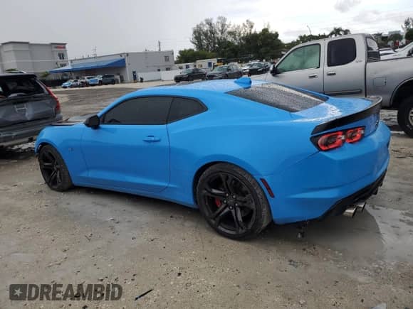 2022 Chevrolet Camaro 2SS с VIN 1G1FG1R75N0132019, выставлен на аукционе Copart как лот 80784485 с пробегом 25 337 миль миль и Списание • Salvage title. История ставок и продаж доступна на DreamBid. Изображение 2.