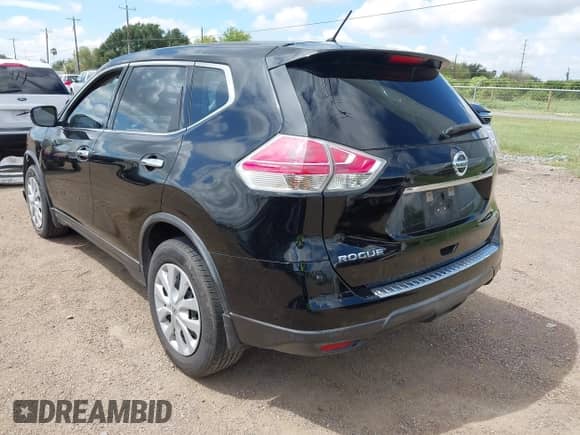 2015 Nissan Rogue SV with VIN KNMAT2MV5FP504671, listed as a IAAI auction lot 43071708 with 139,903 mi miles and . Bid and sale history available at DreamBid. Image 3.