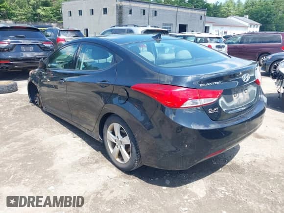 2013 Hyundai Elantra GLS with VIN 5NPDH4AE0DH298618, listed as a IAAI auction lot 42506885 with 79,579 mi miles and . Bid and sale history available at DreamBid. Image 3.