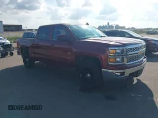 2015 Chevrolet Silverado 1500 LT z VIN 3GCUKREC9FG135369, wystawiony jako IAAI lot #43207339 z przebiegiem 116 185 mil mil oraz . Historia ofert i sprzedaży dostępna na DreamBid. Obrazek 1.