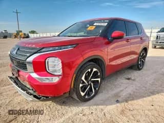 2024 Mitsubishi Outlander SE z VIN JA4J3VA80RZ025383, wystawiony jako Copart lot #81056255 z przebiegiem 18 322 mil mil oraz Szkoda całkowita • Salvage title. Historia ofert i sprzedaży dostępna na DreamBid. Obrazek 1.