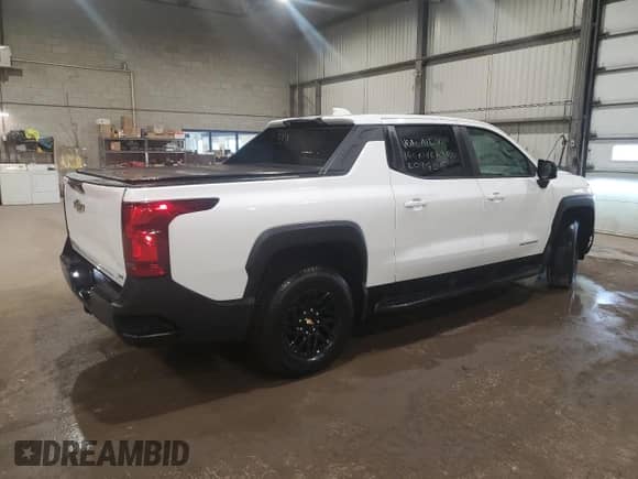 2024 Chevrolet Silverado EV Work Truck с VIN 1GC10VEL3RU209405, выставлен на аукционе Copart как лот 46334355 с пробегом 242 миль миль и Списание • Salvage title. История ставок и продаж доступна на DreamBid. Изображение 3.