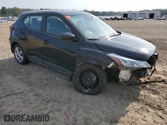 2024 Nissan Kicks S with VIN 3N1CP5BV1RL583745, listed as a Copart auction lot 69460535 with 24,127 mi miles and Salvage title. Bid and sale history available at DreamBid. Image 4.