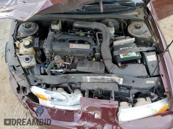 2001 Saturn SL with VIN 1G8ZK54761Z320887, listed as a Copart auction lot 54170885 with 99,265 mi miles and Salvage title. Bid and sale history available at DreamBid. Image 11.