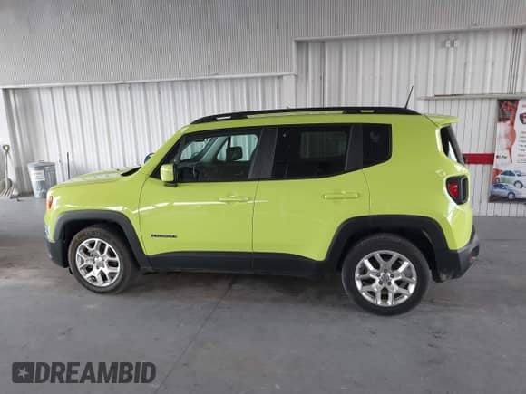 2018 Jeep Renegade Latitude with VIN ZACCJABBXJPH21386, listed as a IAAI auction lot 43027227 with 17,531 mi miles and . Bid and sale history available at DreamBid. Image 15.